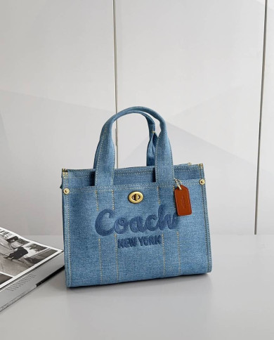 Coach Denim Tote Bag