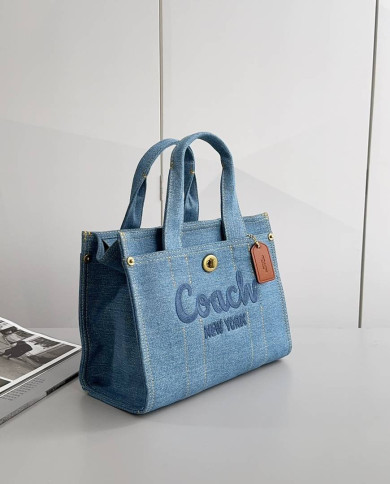 Coach Denim Tote Bag