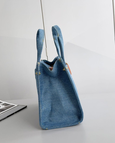 Coach Denim Tote Bag