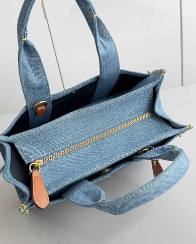 Coach Denim Tote Bag