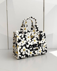 Coach Floral Print Cargo Tote