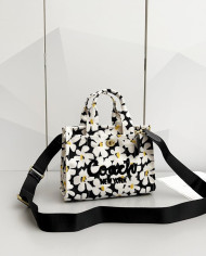 Coach Floral Print Cargo Tote