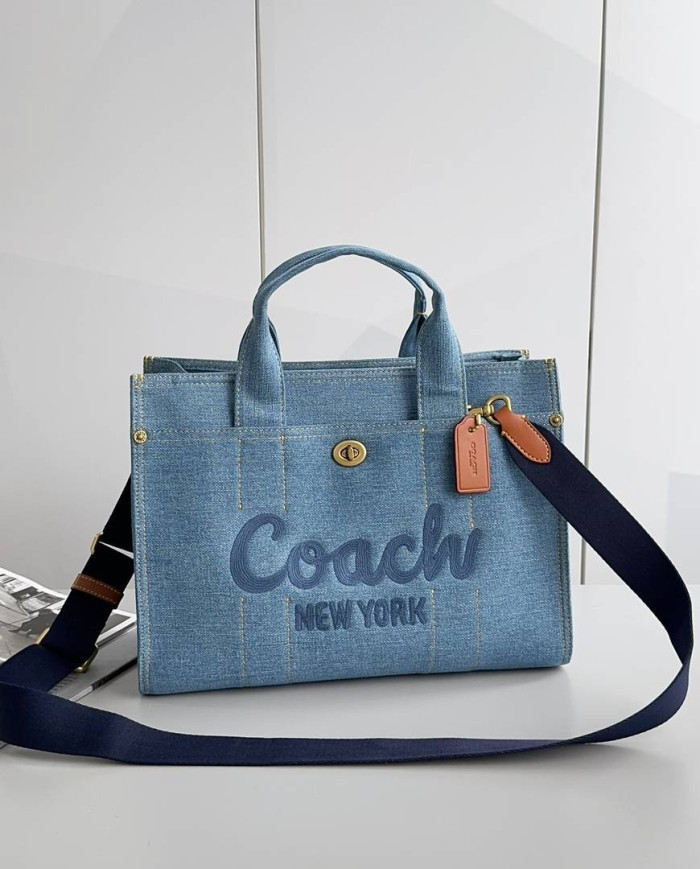 Coach Denim Tote