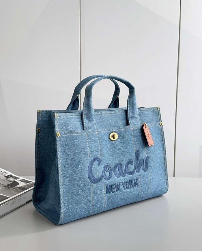 Coach Denim Tote