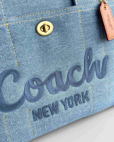 Coach Denim Tote