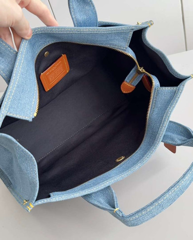Coach Denim Tote