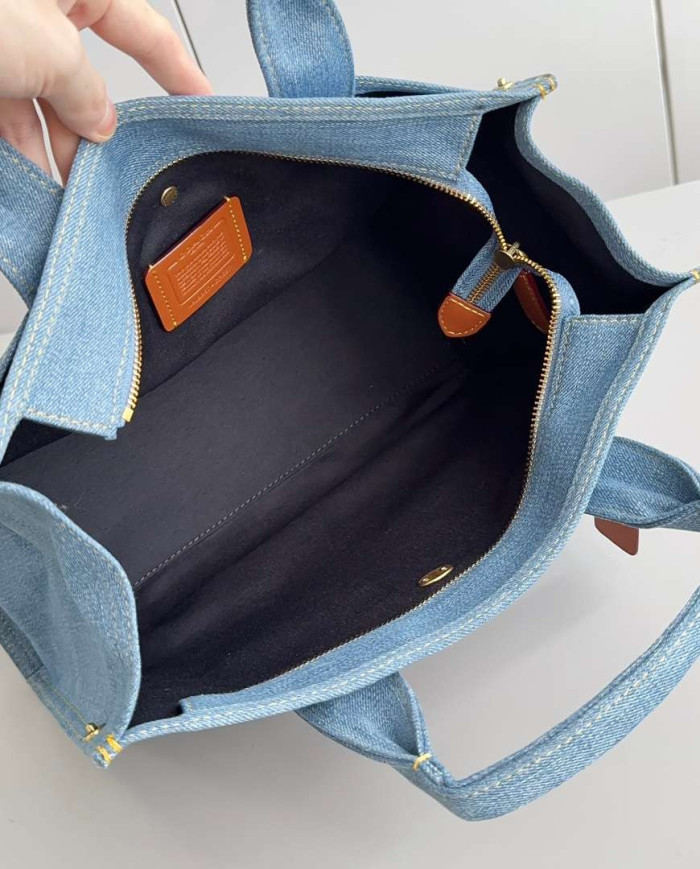 Coach Denim Tote