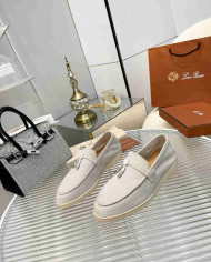 Loro Piana Suede Loafers