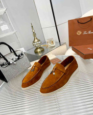 Loro Piana Suede Loafers
