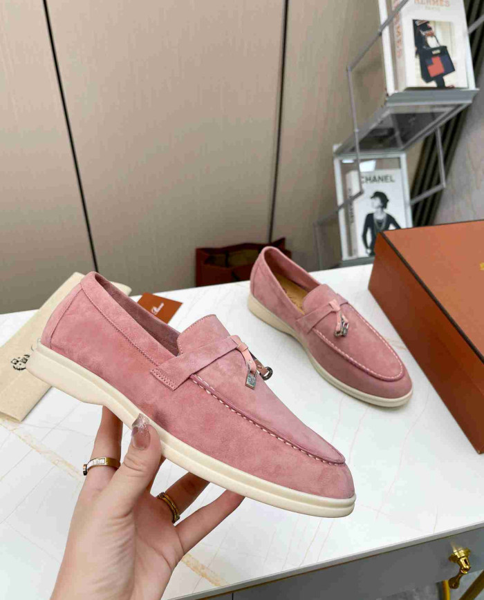 Loro Piana Suede Loafers