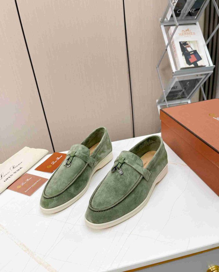 Loro Piana Suede Loafers