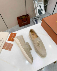 Loro Piana Suede Loafers
