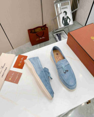 Loro Piana Suede Loafers