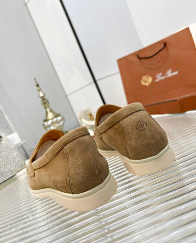 Loro Piana Suede Loafers