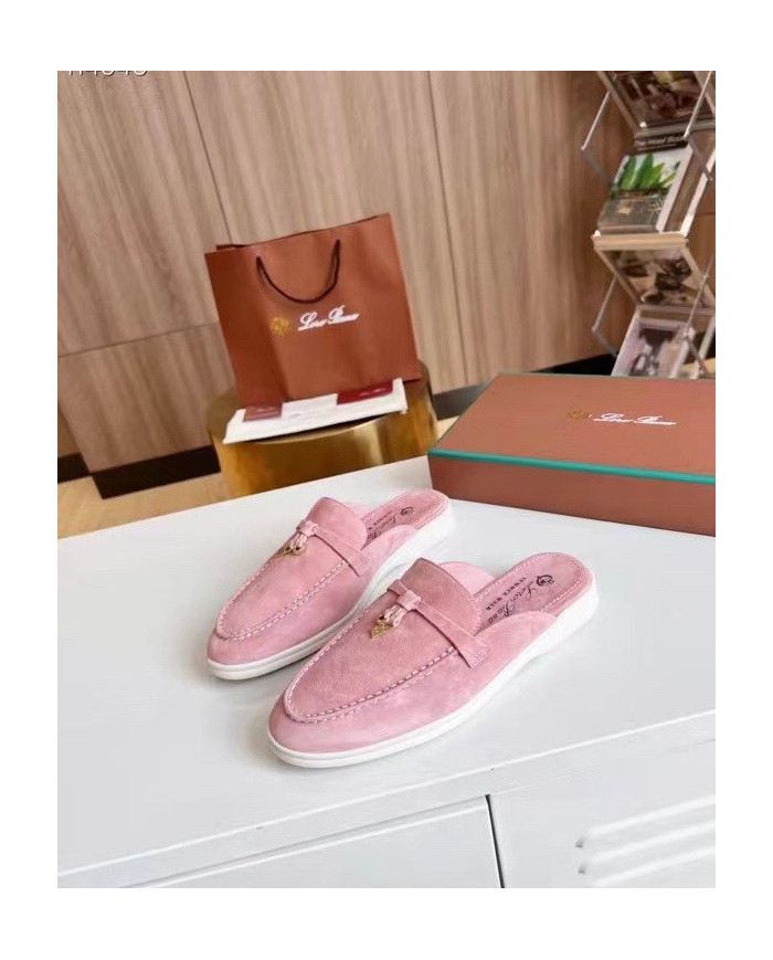 Loro Piana Suede Mules