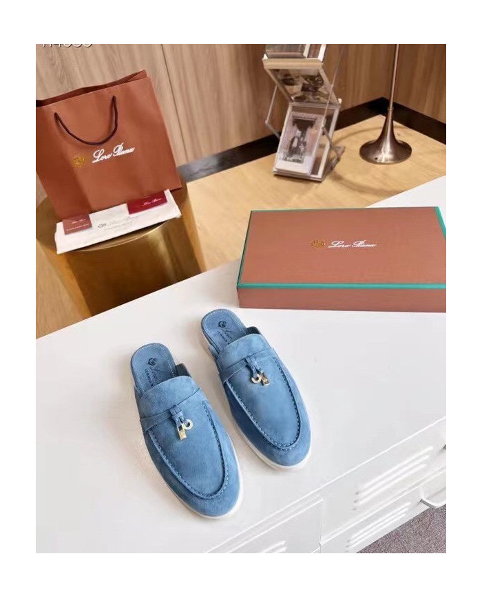 Loro Piana Suede Mules