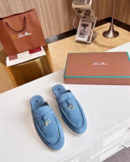Loro Piana Suede Mules