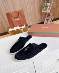 Loro Piana Suede Mules