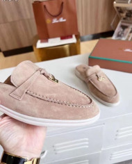 Loro Piana Suede Mules