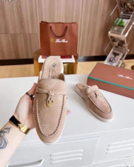 Loro Piana Suede Mules