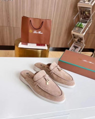 Loro Piana Suede Mules