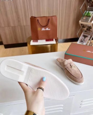 Loro Piana Suede Mules