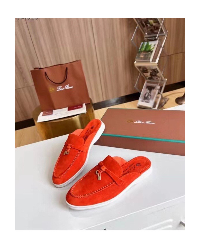 Loro Piana Suede Mules