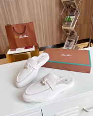 Loro Piana Suede Mules