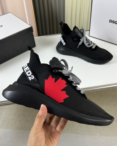 DSQUARED2 casual shoes Wear resistant slip resistant comfortable breakable
