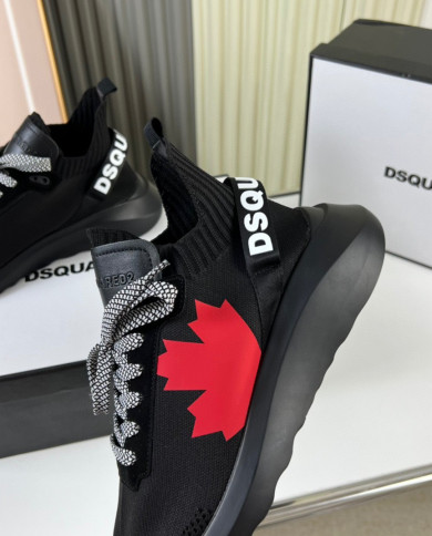 DSQUARED2 casual shoes Wear resistant slip resistant comfortable breakable