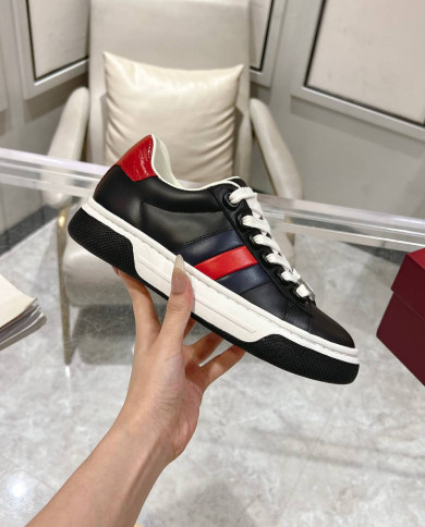 Gucci Unisex Leather Sneakers
