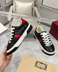 Gucci Unisex Leather Sneakers