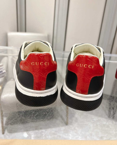 Gucci Unisex Leather Sneakers