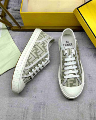 Fendi FF Jacquard Sneakers