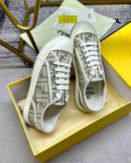 Fendi FF Jacquard Sneakers