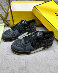 Fendi Velvet Suede Sneakers