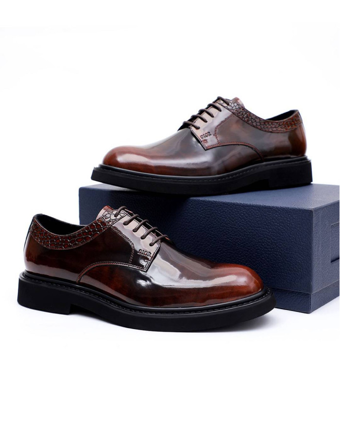 Dior Italian Patent Leather Dress Shoes