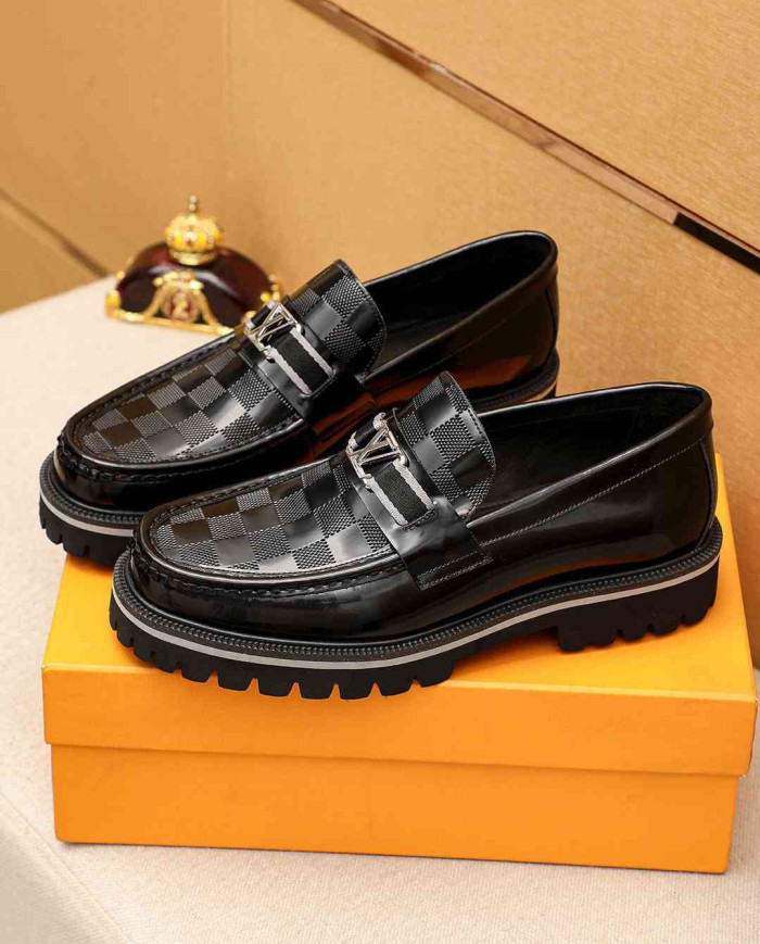 Louis Vuitton Italian Patent Leather Loafers