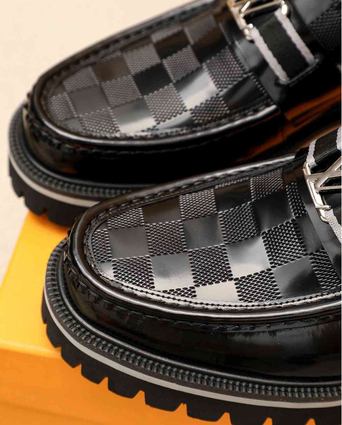 Louis Vuitton Italian Patent Leather Loafers
