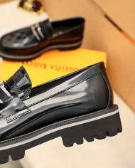 Louis Vuitton Italian Patent Leather Loafers