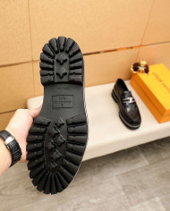 Louis Vuitton Italian Patent Leather Loafers