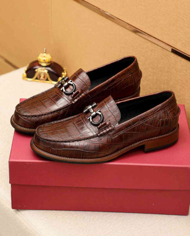Salvatore Ferragamo Leather Loafers