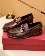 Salvatore Ferragamo Leather Loafers