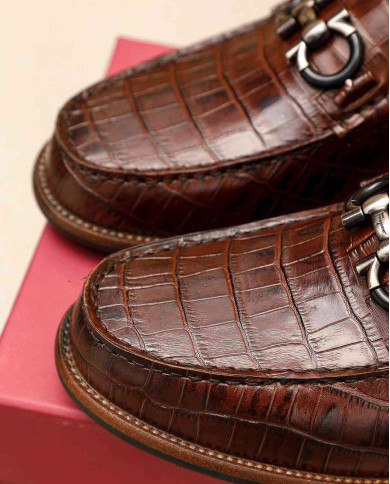 Salvatore Ferragamo Leather Loafers