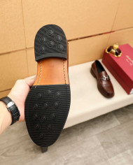 Salvatore Ferragamo Leather Loafers