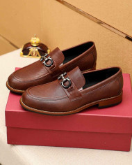 Salvatore Ferragamo Leather Loafers
