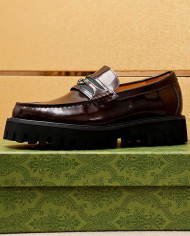 Gucci Lug Sole Loafers