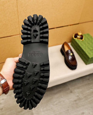 Gucci Lug Sole Loafers