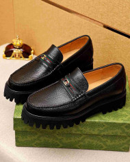 Gucci Lug Sole Loafers