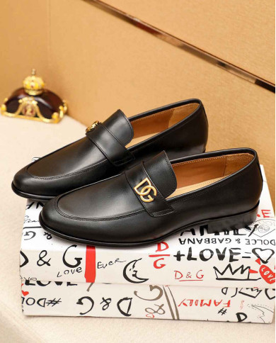 Dior Italian Leather Brogue Dress Shoes